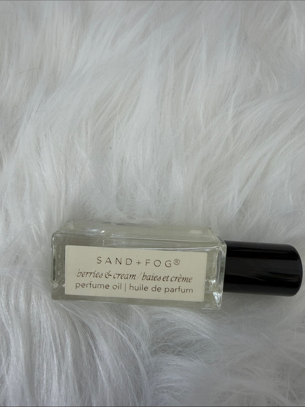 SAND+FOG Berries & Cream Perfume Oil - White